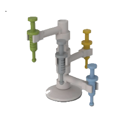 LEGO pipette stand model